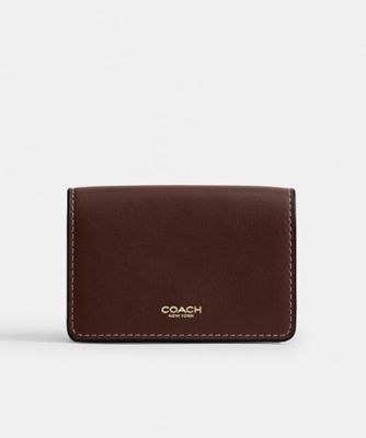 ＜COACH＞ミニ　トライフォールド　コイン　ウォレット